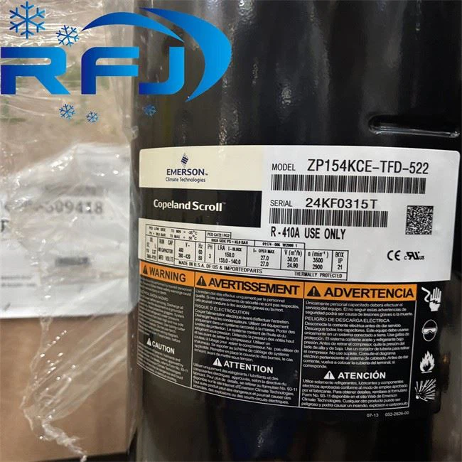 Hermetic Scroll Compressor ZP For CPL